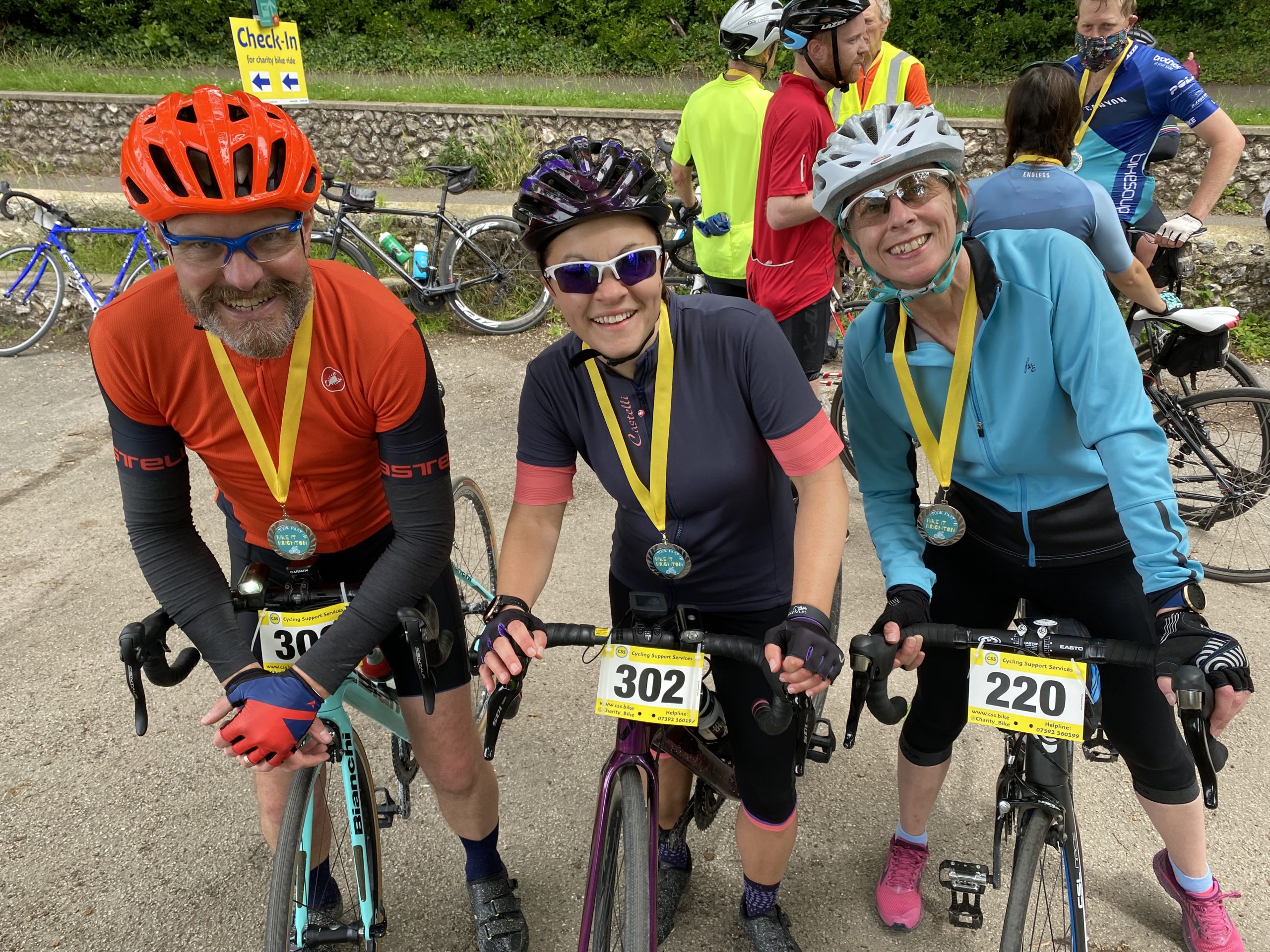 Biking fundraiser a big success for BHT Sussex! - BHT Sussex